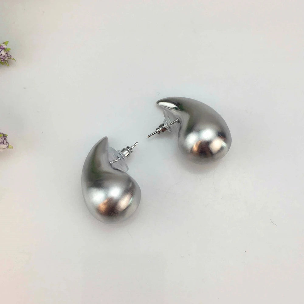 Water Drop Earrings Unique Stud Earrings for Women