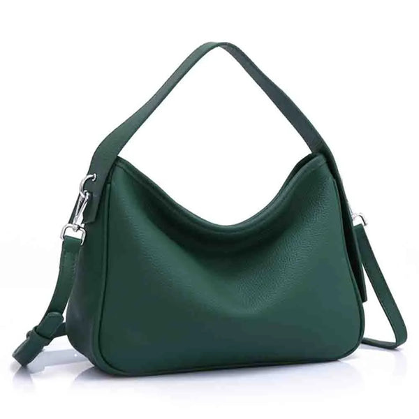 Genuine Leather Shoulder Bag Soft Women Satcheles Bags Crossbody Messenger Bags