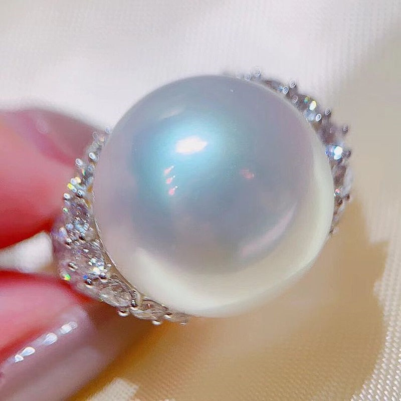 Sweet Imitation Pearl Rings Women