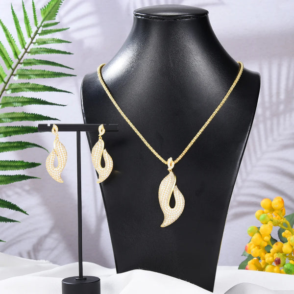 Original Luxury Cute Necklace Earrings Jewelry Sets For Women