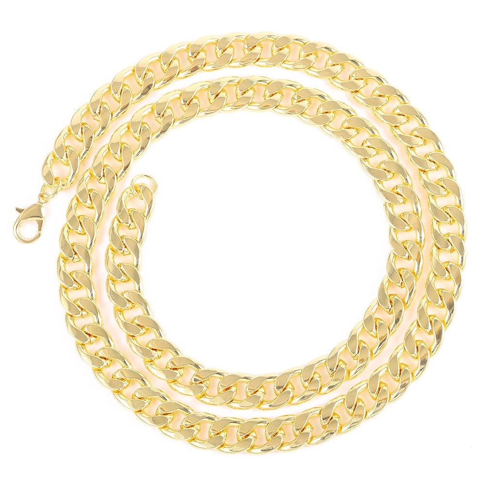 Prong 16mm Cuban Chain Necklaces