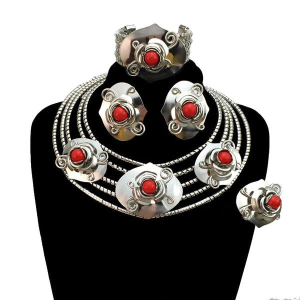 Bold Brazilian Jewelry Sets High Quality Handmade Jewelry  for Women