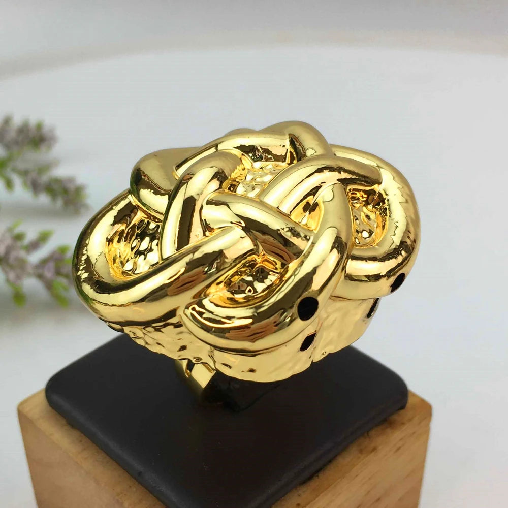 Big Flower Rings Fashion Brazilian Rings for Woman Party Christimas Gift