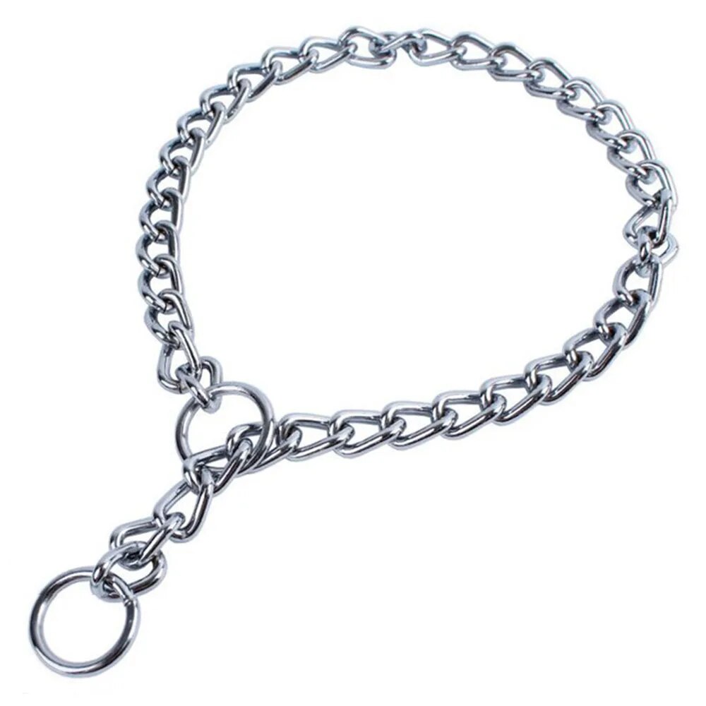 Pet P Snake Chain Collar Dog Choke Collar Stainless Steel Ship Chain