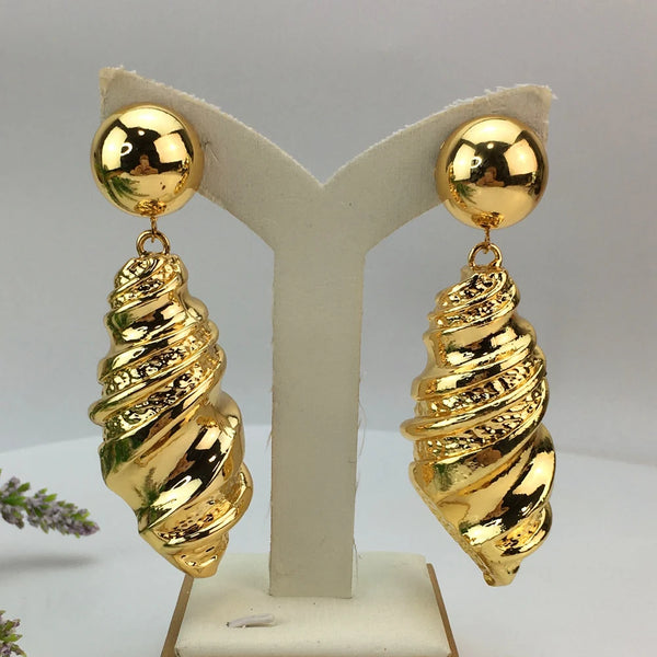 Fashion Bold Earrings Huge Balls Dangle Earrings Brazilian Type Jewelry for Women