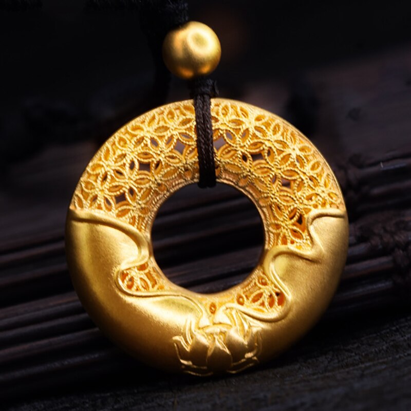 culture Ping'an buckle pendant