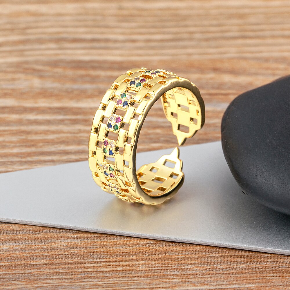 Luxury Wide Rings for Women