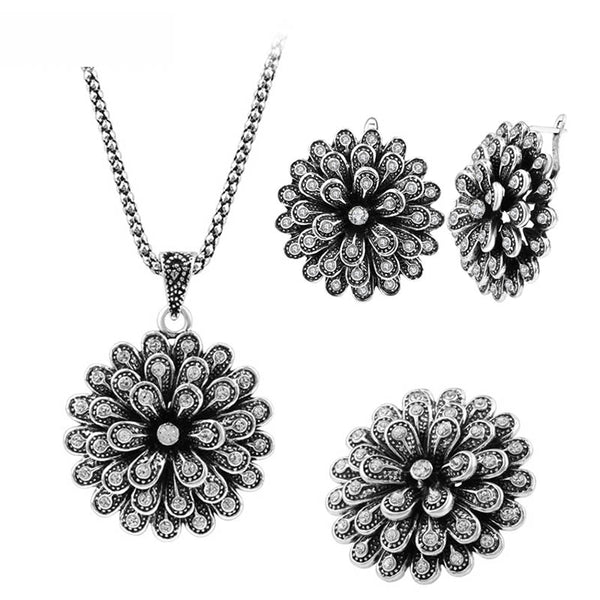 Luxury 3pcs Fashion Bridal Jewelry Sets