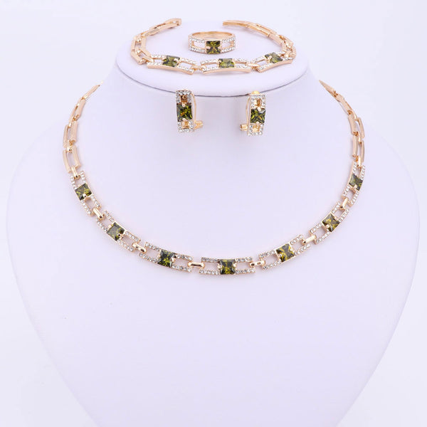 Wedding Party Necklace Jewelry Sets