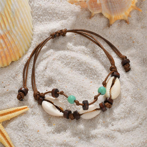 Bohemian Shell Anklets for Women