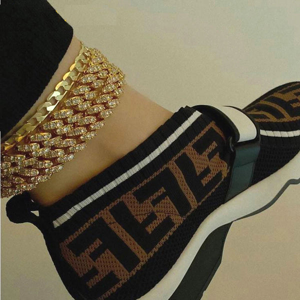 Hip Hop Foot Jewelry Ankle Bracelet For Women