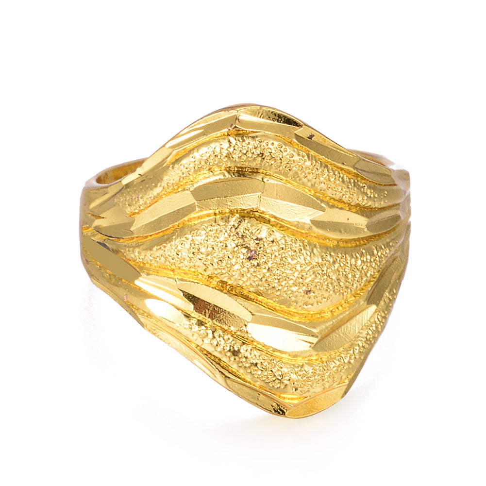 Gold Rings Adjust Ethnic Ring For Women Dubai Gold Rings