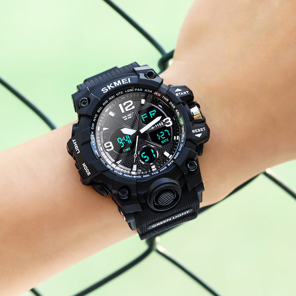 Fashion Sports Military Quartz Digital Waterproof Swim Stopwatch Wristwatches