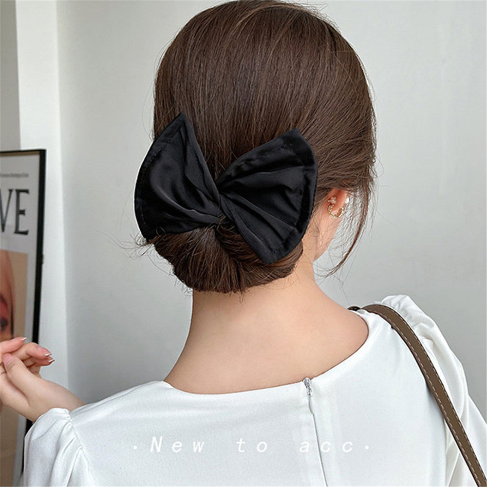 1PC Multicolor Deft Bun Print Headband Hairpin