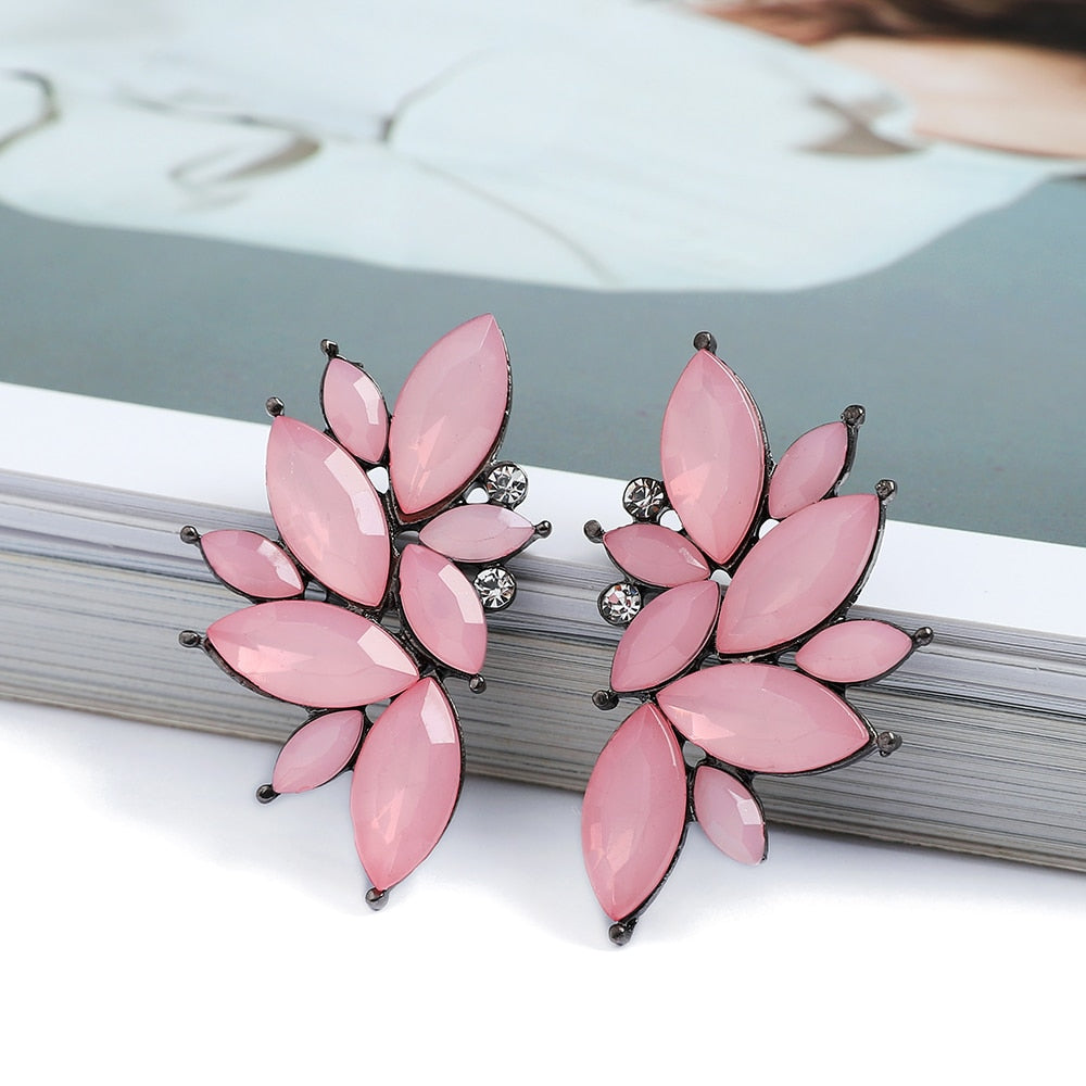 Fashion Colorful Stud Earrings For Women