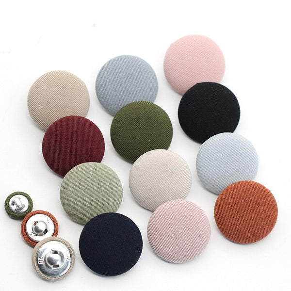 10pcs/lot  Sewing Metal Manualidades Buttons Diy Accessories Aluminum Button