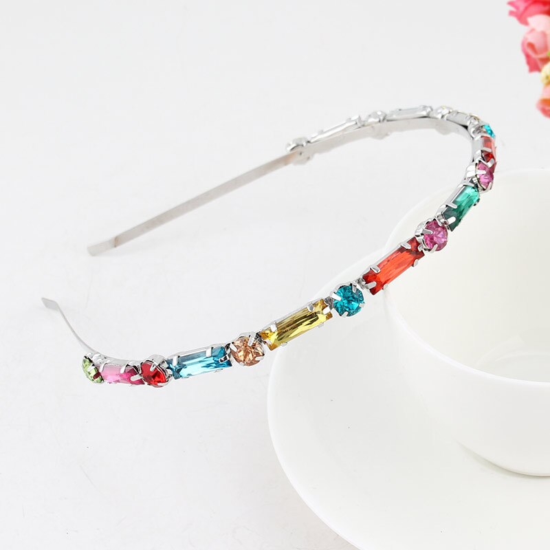 Luxury Baroque Rhinestone Headbands Hair Hoops