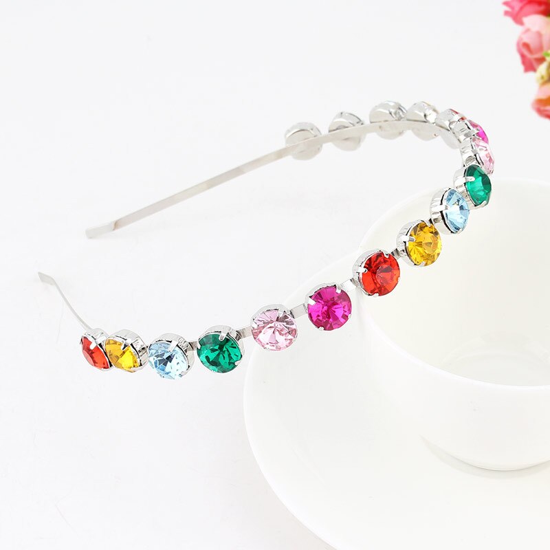 Luxury Baroque Rhinestone Headbands Hair Hoops