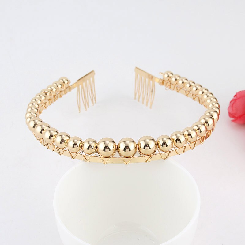 Luxury Baroque Rhinestone Headbands Hair Hoops