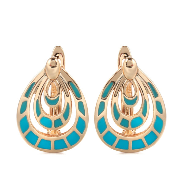 New Geometric Drop Circle Earrings for Women