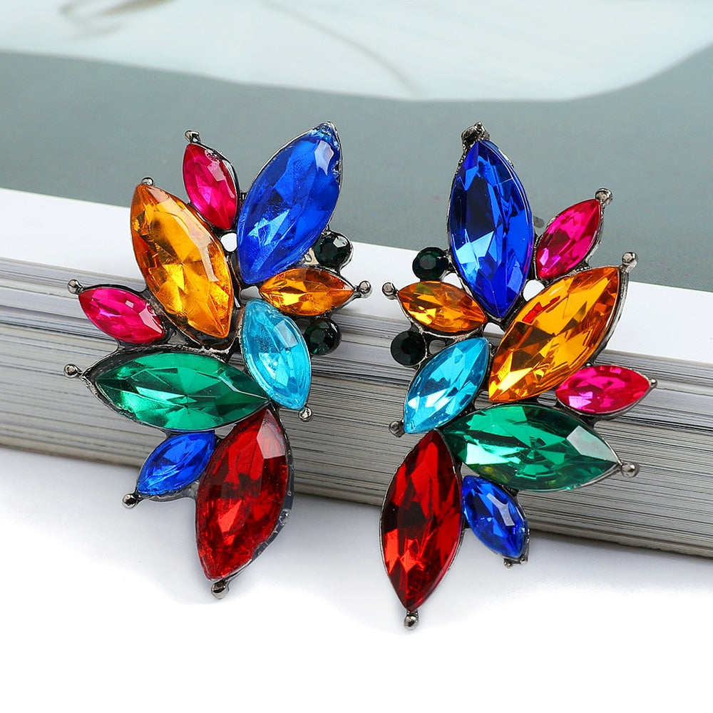 Fashion Colorful Stud Earrings For Women