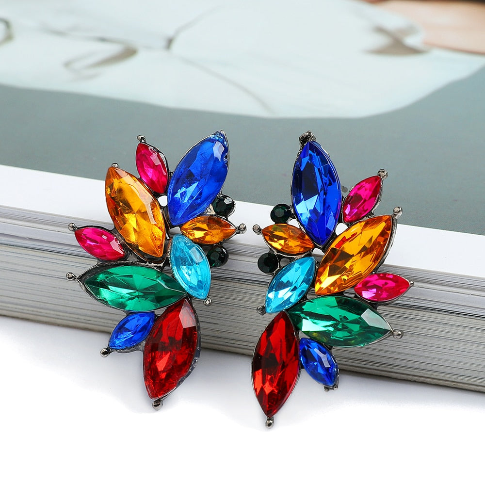 Fashion Colorful Stud Earrings For Women