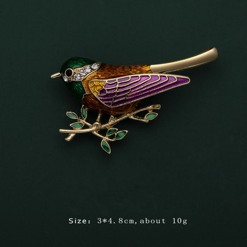 New Creative Animal Insect Horse Broach Bird Men Brooch