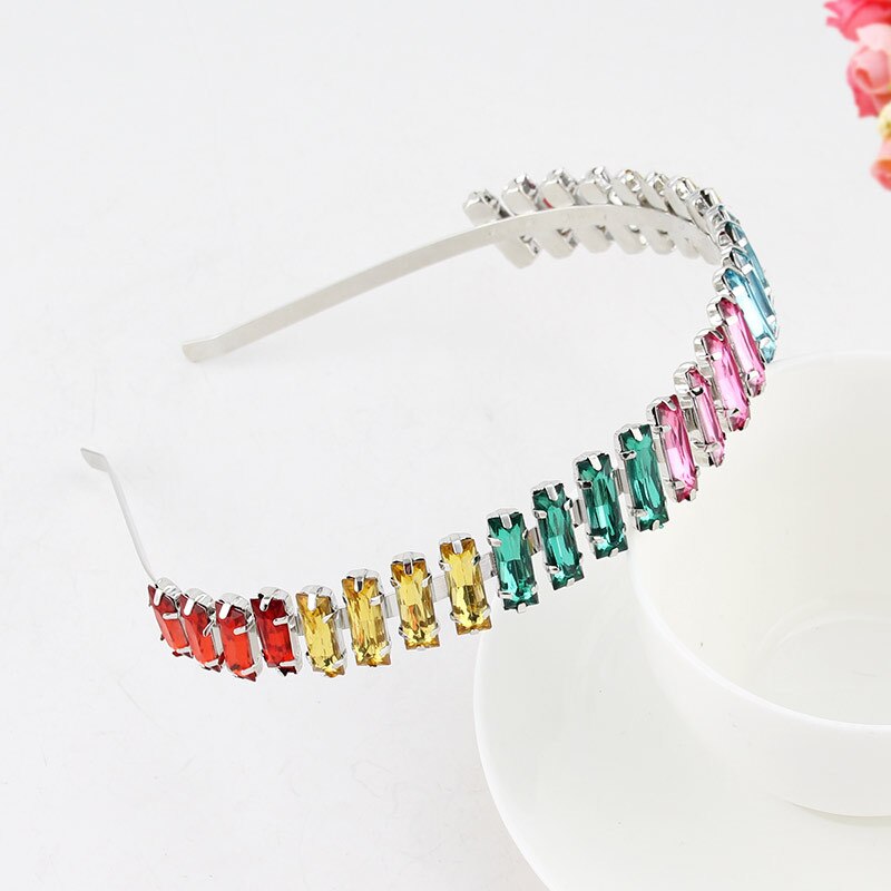 Luxury Baroque Rhinestone Headbands Hair Hoops