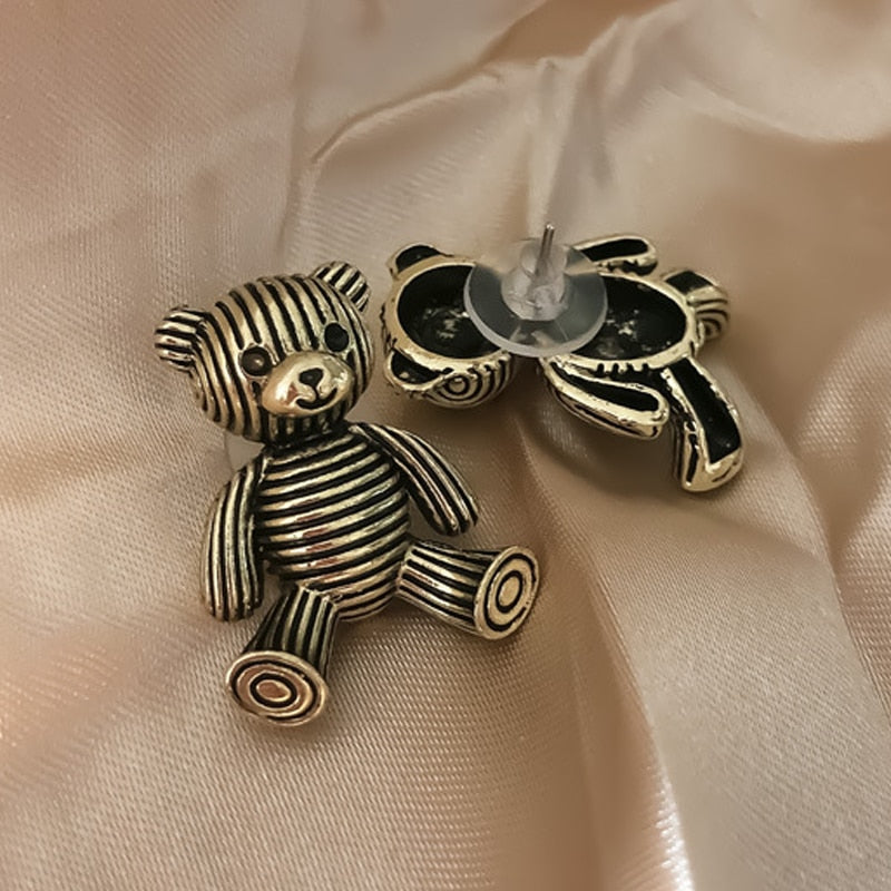 New Arrival Bear Stud Earrings for Women