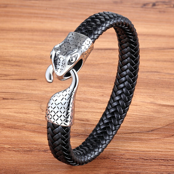 New Design Multi-layers Handmade Braided Leather Bracelet