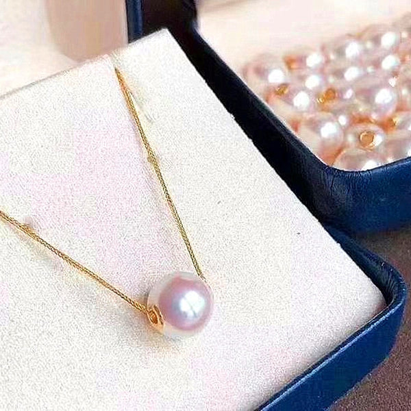 Fine Jewelry 18K Gold Pearl Pendant