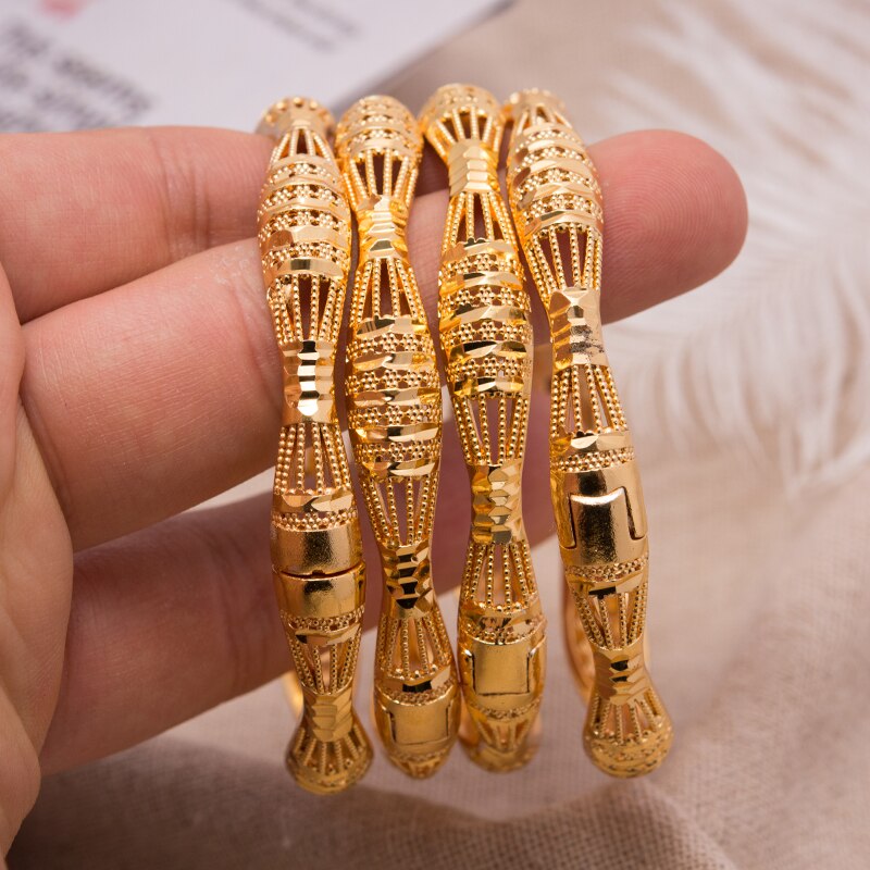 24K Dubai Bracelets Bangles women Girl