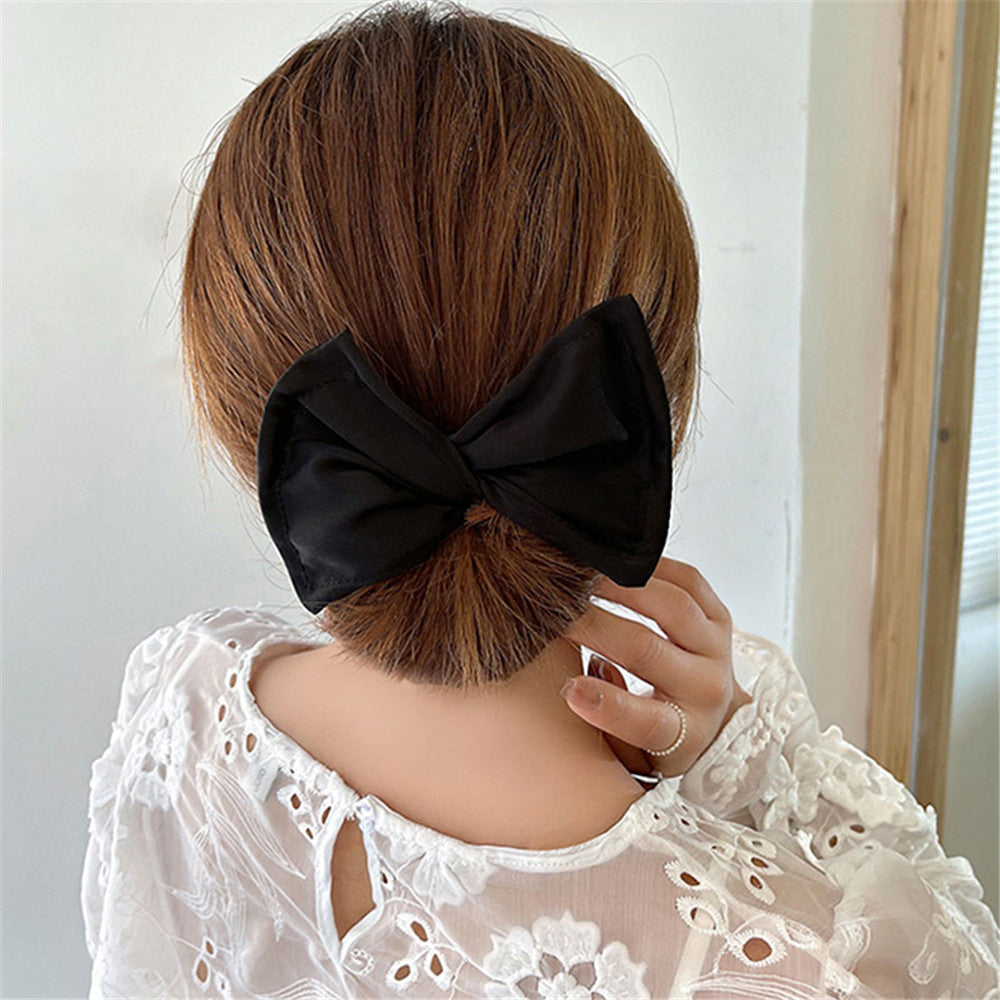 1PC Multicolor Deft Bun Print Headband Hairpin