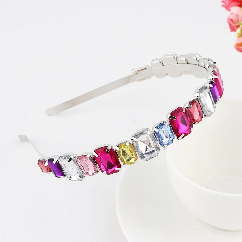 Luxury Baroque Rhinestone Headbands Hair Hoops