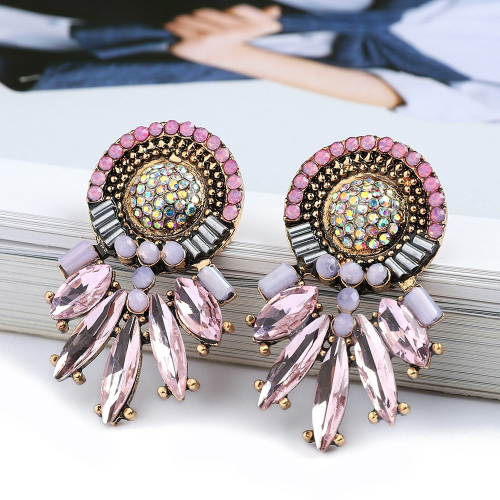 Classic Fashion Round Dangle Earrings For Women