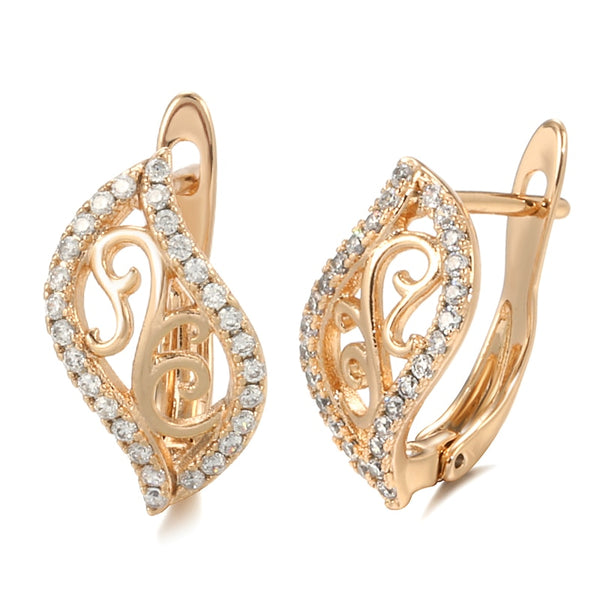 Elegant Zircon Earrings