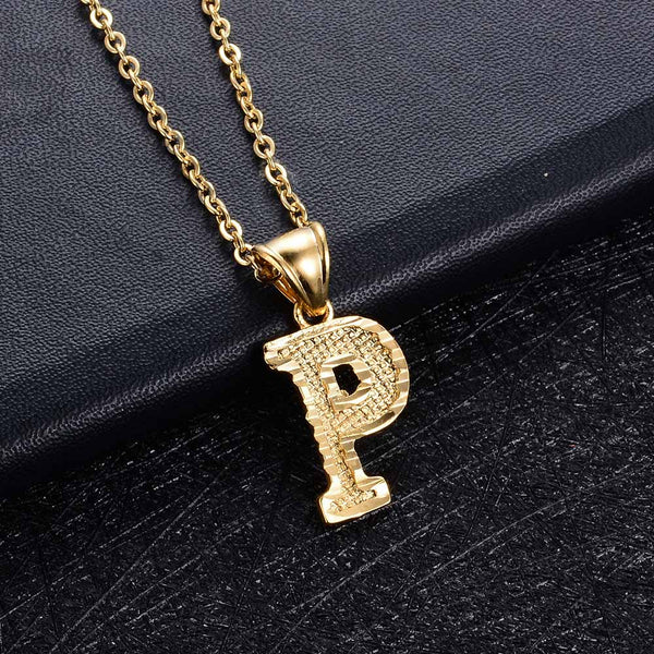 A-Z Small Letters chains Necklaces unisex for women/man