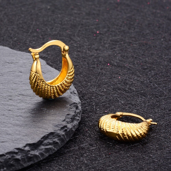 Trendy Ethiopian jewelry Small pocket Earrings for Women/Girls