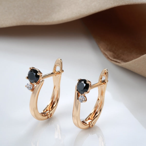 New Minimalist Zircon Clip Earrings