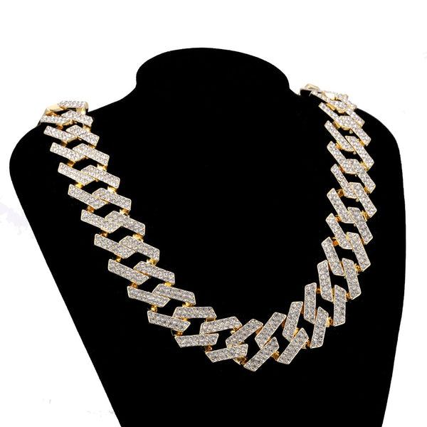 20mm Men Hip Hop Chain Necklace