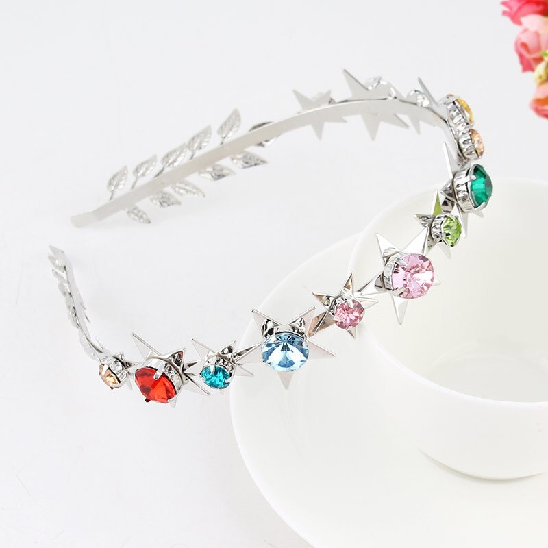 Luxury Baroque Rhinestone Headbands Hair Hoops