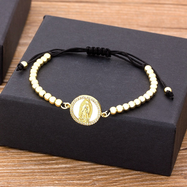 New Classic 9 Styles Virgin Mary Bracelets Women