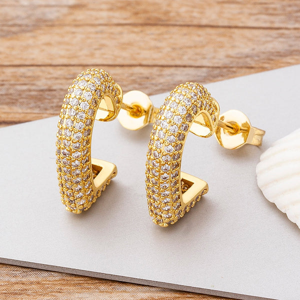 Charm Stud Earrings High Quality Woman