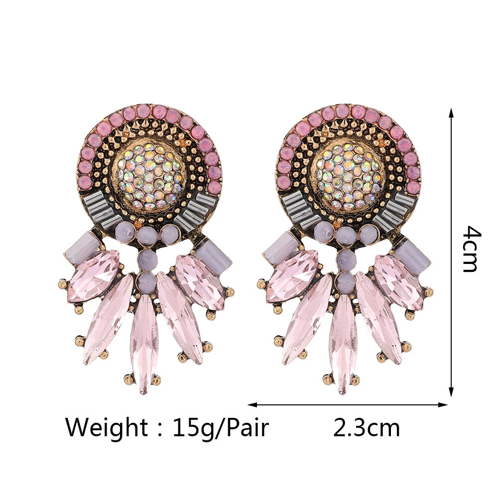 Classic Fashion Round Dangle Earrings For Women