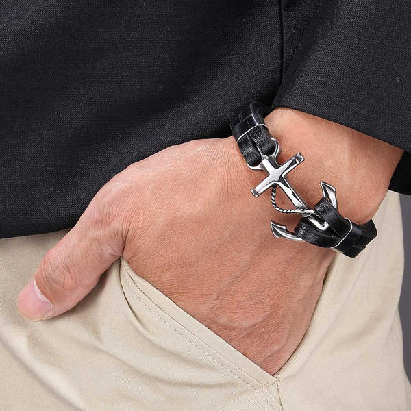 Punk Men Jewelry Stainless Steel Bracelet