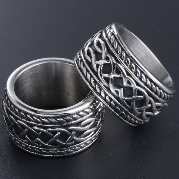 Vintage Titanium Wedding Rings For Men Women