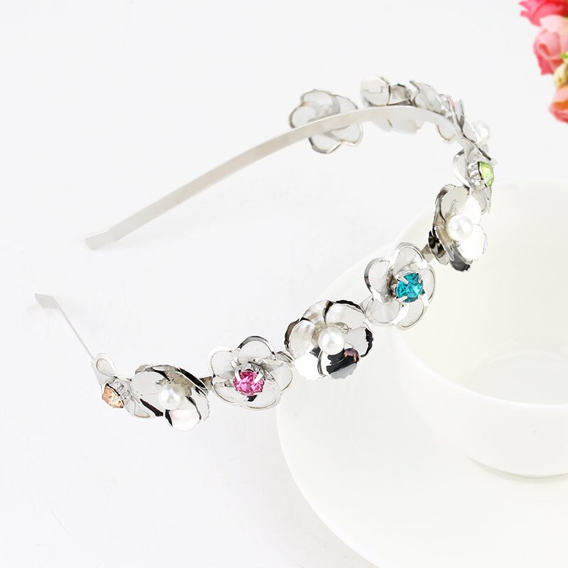 Luxury Baroque Rhinestone Headbands Hair Hoops