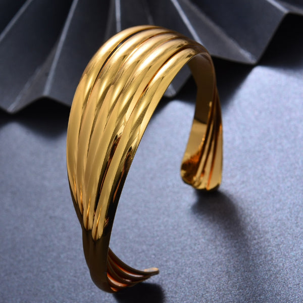 Adjustable Dubai Gold Color Bangles for Women Girls Wedding  Bangles Bracelets