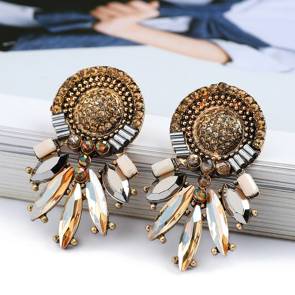 Classic Fashion Round Dangle Earrings For Women