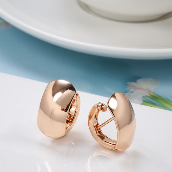 New Minimalist Korea Jewelry High Sense Spring Stud Earrings